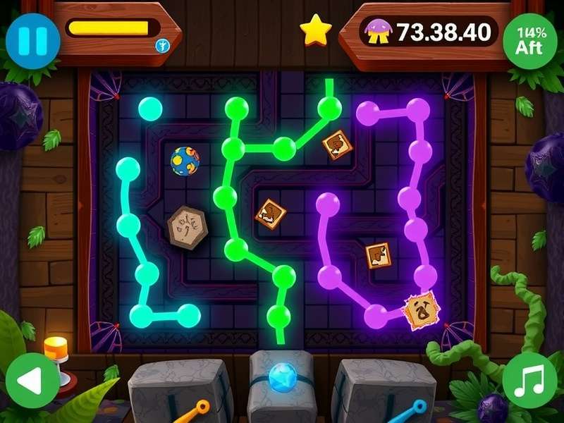 Mystic Maze Adventure gameplay mechanics